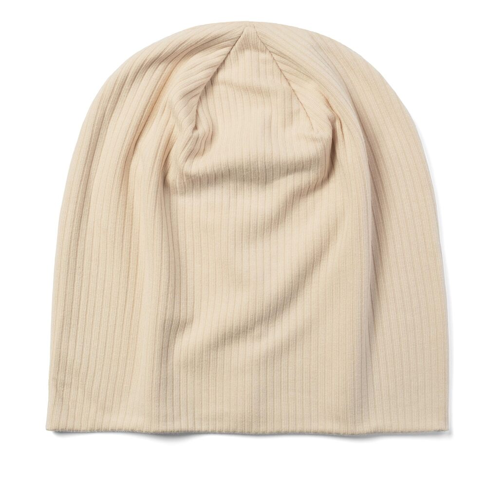 4286 Thin Slouchy Beanie - Soft Breathable Summer Hat & Beige